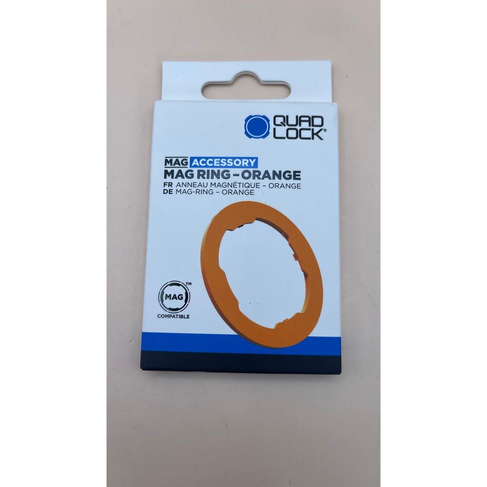 Quad Lock MAG Accessory Mag Ring Orange QLP-MCR-OR-2 NIB